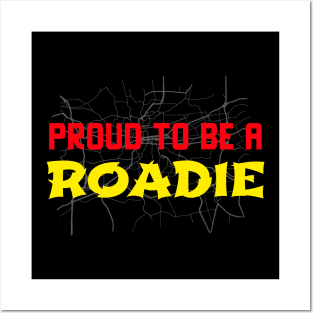 Proud To Be A Roadie, Cyclist Posters and Art